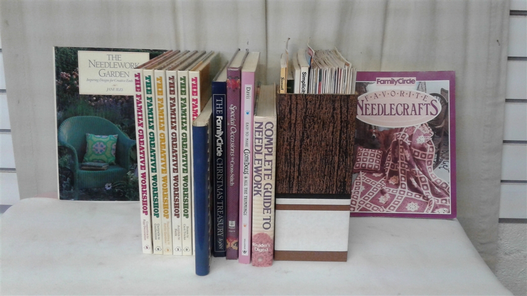BOOKS AND MAGAZINES ON CRAFTS AND NEEDLECRAFTS