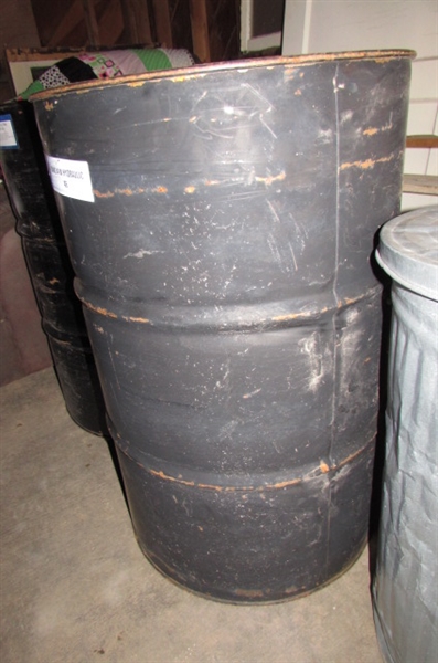 2 - 55 GALLON DRUMS *LOCATED AT ESTATE*