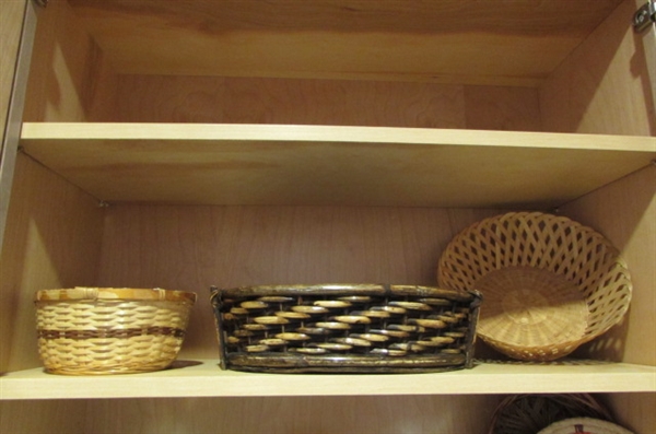 ASSORTED DISHES & BASKETS