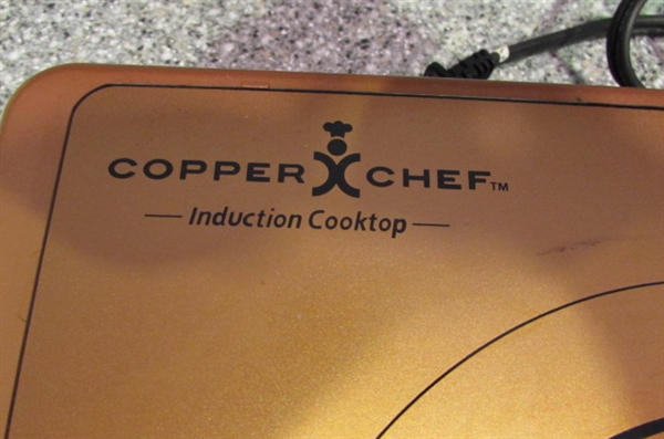 COPPER CHEF INDUCTION COOKTOP & POT