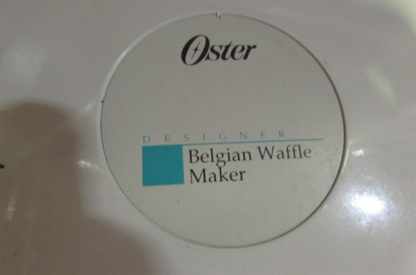 HAND MIXER & BELGIAN WAFFLE MAKER