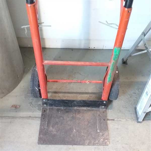 HAND TRUCK/CART  AND STEP STOOL