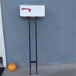 MAILBOX ON A STAND