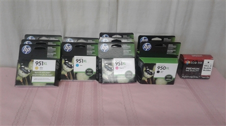 NEW HP AND ECO INK CARTRIDGES 