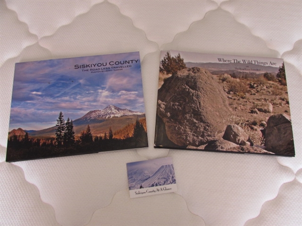 MOUNT SHASTA FRAMED PHOTOS AND BOOKS OF SISKIYOU COUNTY