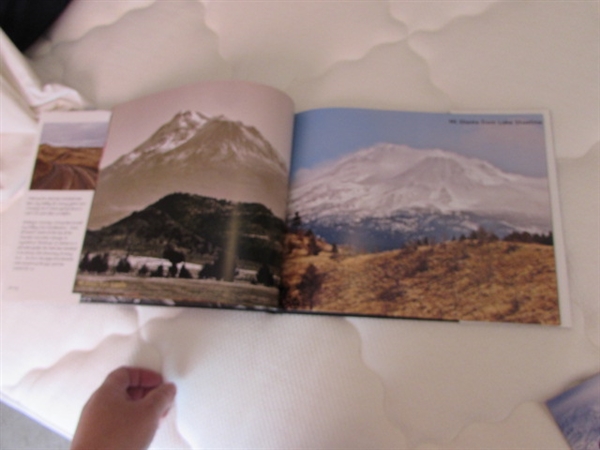 MOUNT SHASTA FRAMED PHOTOS AND BOOKS OF SISKIYOU COUNTY