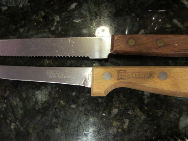 CHEF'S DELIGHT KNIFE SET AND MORE