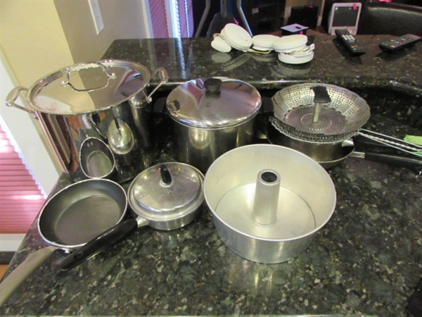 POTS, PANS, AND MORE