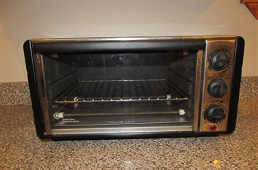 GE STAINLESS STEEL TOASTER OVEN/BROILER