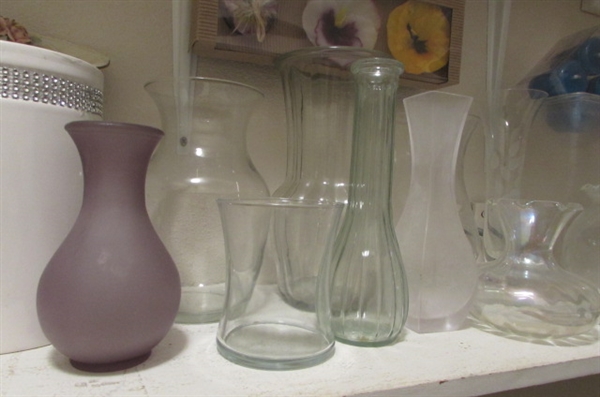 VASES, CANDLES & HOLDERS