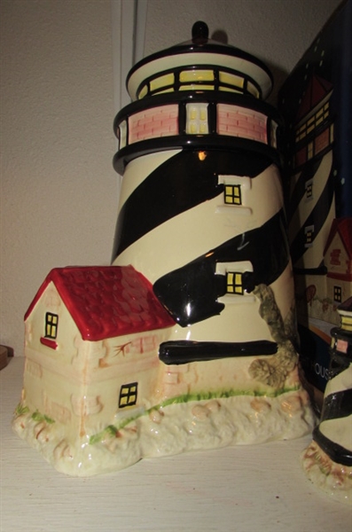 LIGHTHOUSE COOKIE JAR & MORE