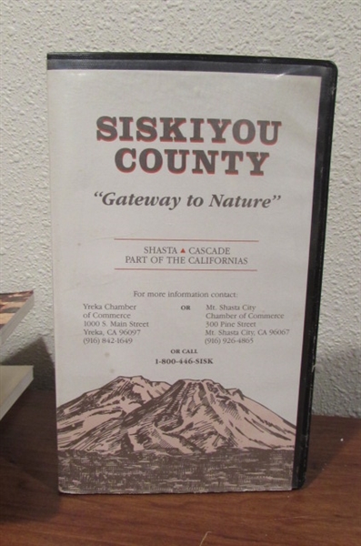 LOCAL SISKIYOU COUNTY BOOKS & VHS