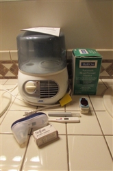 RELI-ON HUMIDIFIER, BLOOD PRESSURE MONITOR, THERMOMETERS & MORE