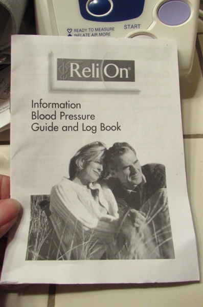 RELI-ON HUMIDIFIER, BLOOD PRESSURE MONITOR, THERMOMETERS & MORE
