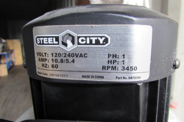 STEEL CITY TOOL WORKS 1 HP DUST COLLECTOR