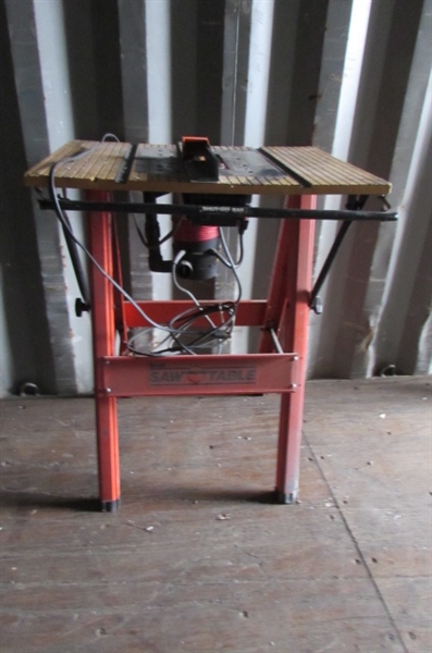 CRAFTSMAN 2 HP ROUTER IN TABLE