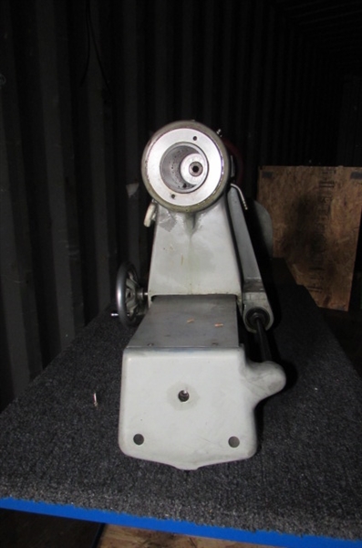 LITTON GLASS LATHE ON ROLLING CART *RESERVE HAS BEEN MET*