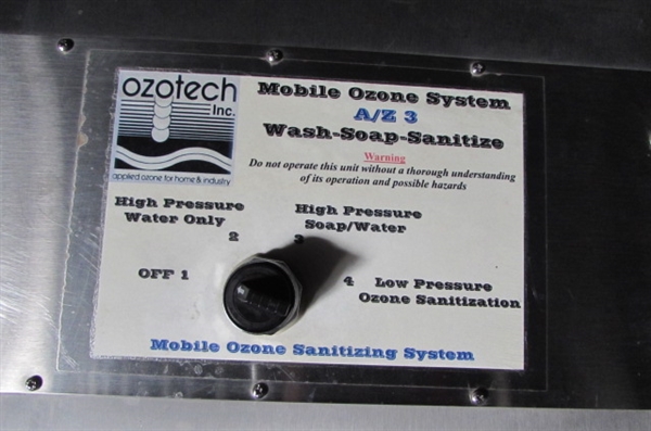 MOBILE WASH-SOAP-SANITIZE STATION