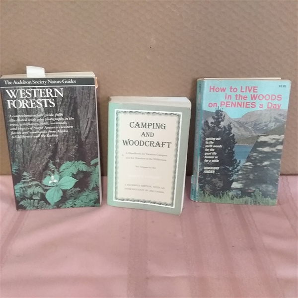 WILDERNESS AND CAMPING BOOKS