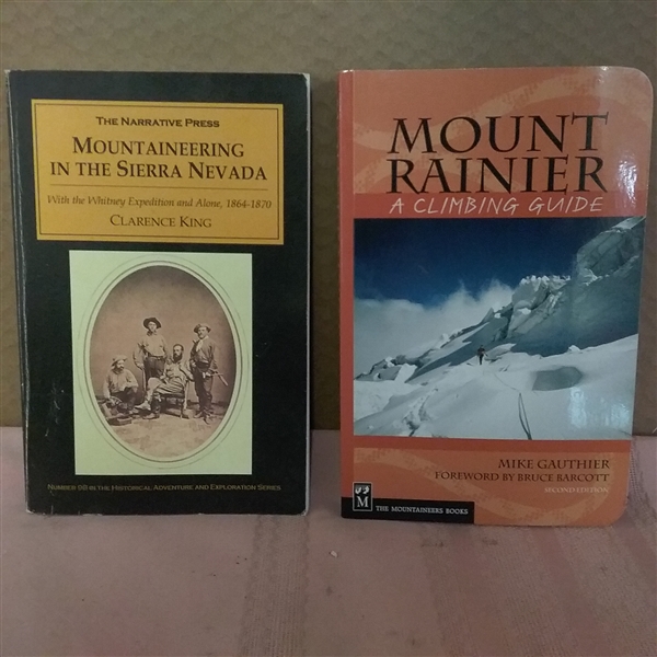 MOUNTAINEERING & CLIMBING BOOKS