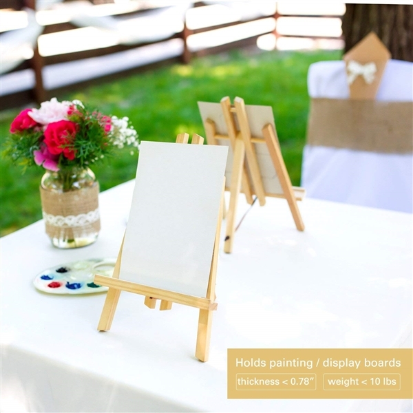 SET OF THREE WOODEN TABLETOP EASELS