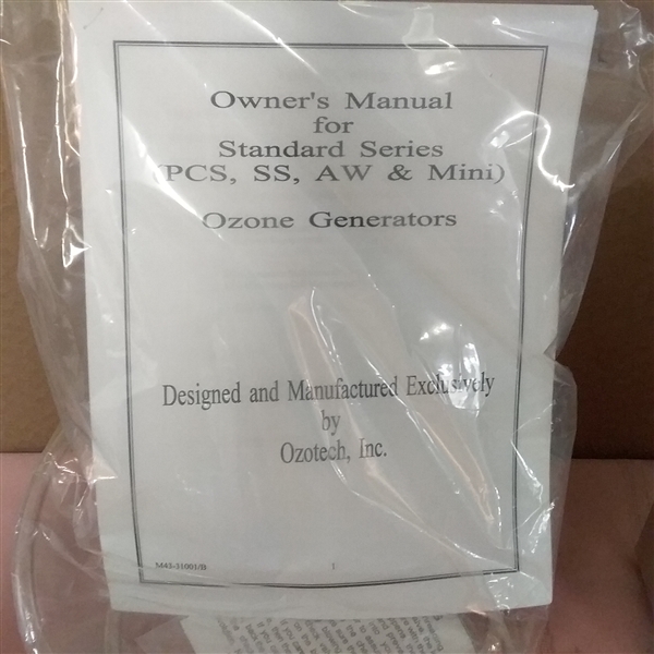 OZONE GENERATOR