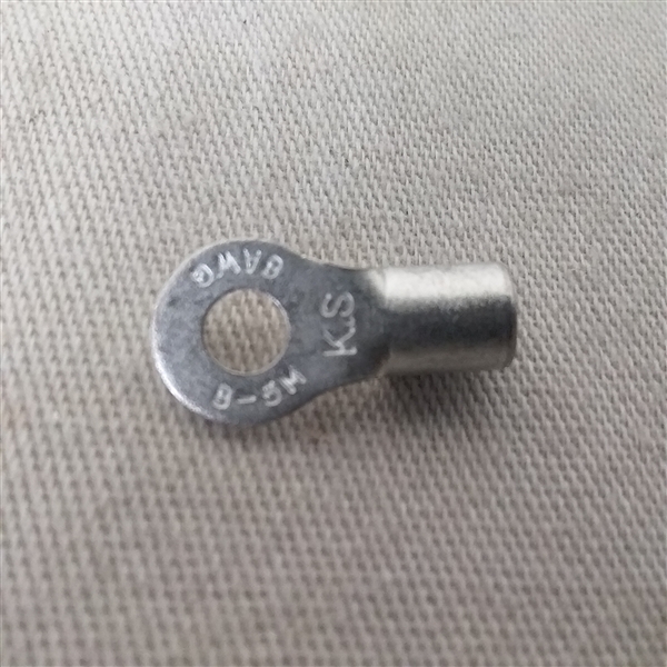 NON-INSULATED 8 GAUGE RING TERMINALS 
