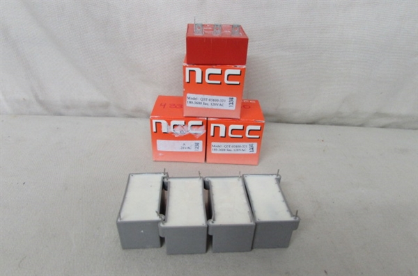 NCC TIME DELAY RELAYS & CHIRK HIGH VOLTAGE POWER SUPPLIES