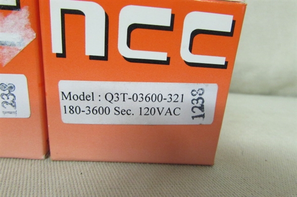 NCC TIME DELAY RELAYS & CHIRK HIGH VOLTAGE POWER SUPPLIES