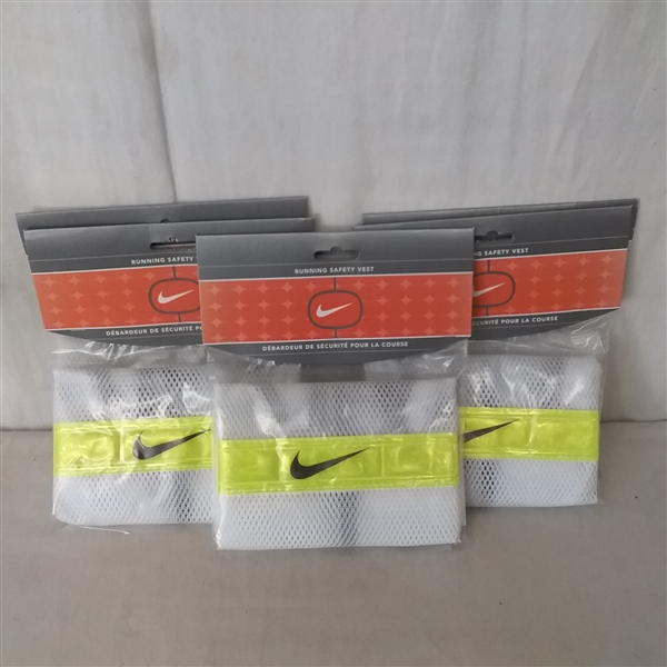 NIKE RUNNING SAFETY VESTS ONE SIZE 5 CT