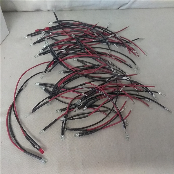 STANDARD POSEIDON LIGHT WIRES-RED AND CLEAR