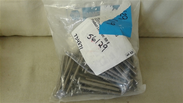 ACORN CAP NUTS AND A VARIETY OF MACHINE SCREWS 