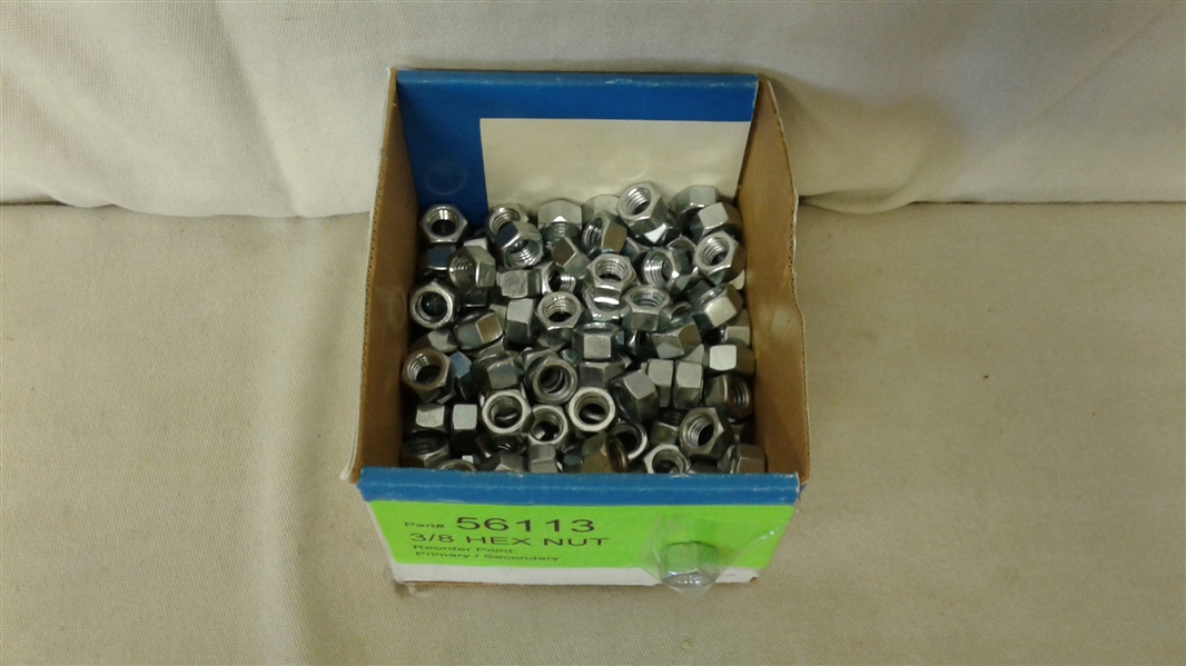 3/8 HEX NUTS