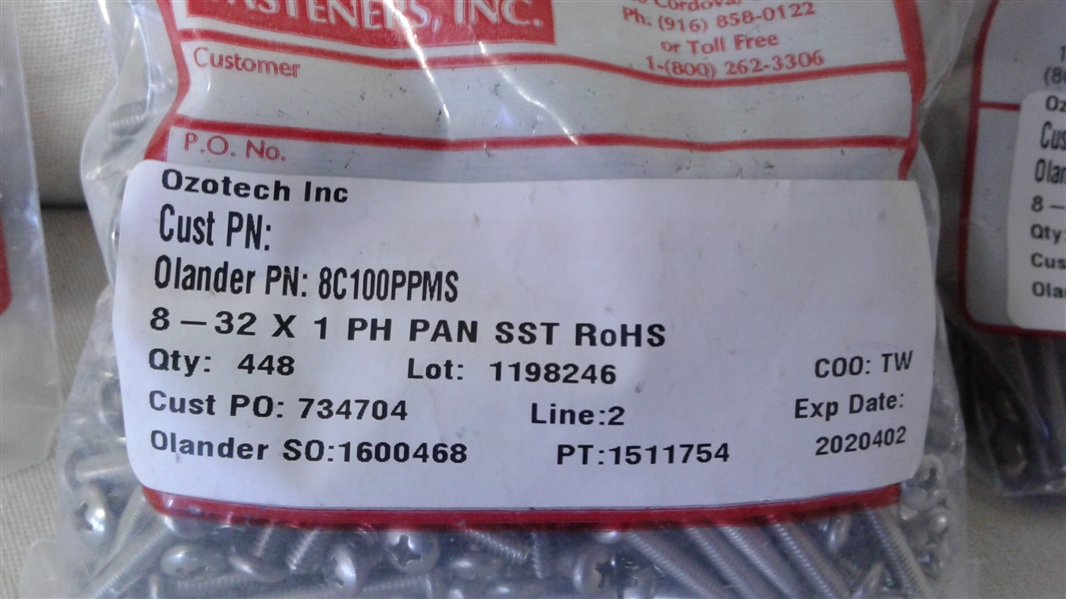 MISC NYLOCK NUTS AND MACHINE SCREWS