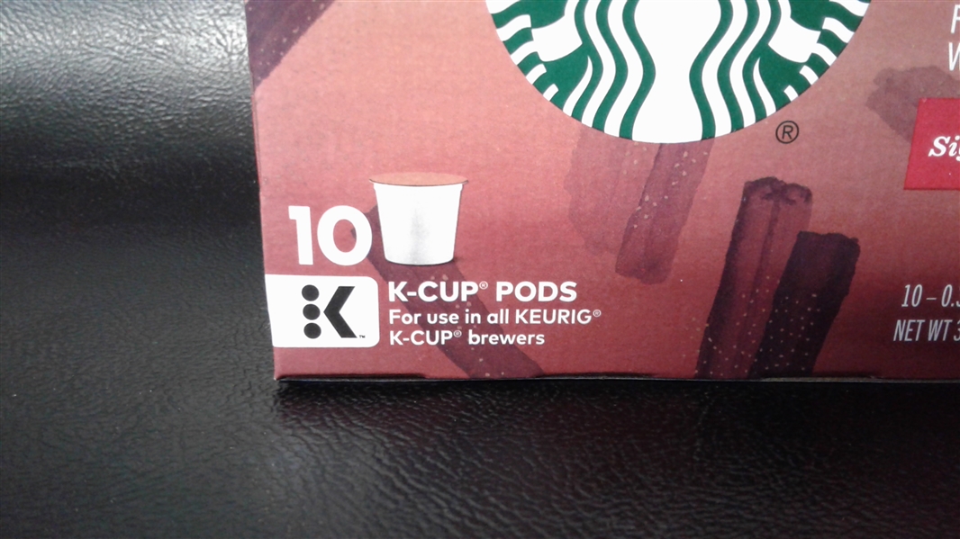 Starbucks Cinnamon Dolce K-Cup for Keurig K-Cup Brewers, 10 Count (Pack of 2)