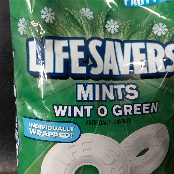Life Savers Mints Wint-O-Green Hard Candy, 50 Oz Party Size Bag