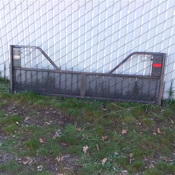 Wrought Iron Open Design Tail Gate