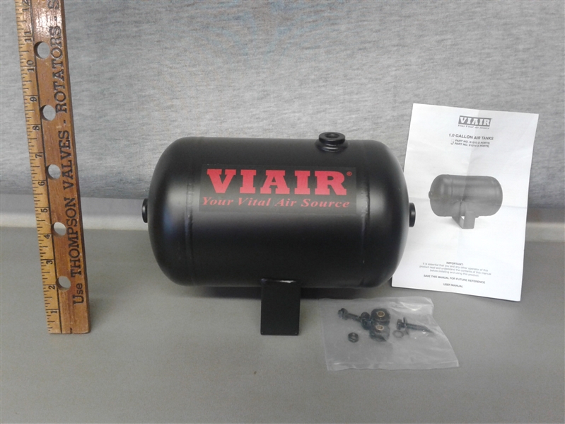 Viair 91014 1 Gallon 4-Port Air Reservoir Tank 