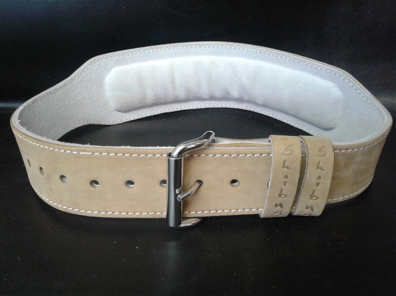 Shibusa 4 Inch Premium Leather Lifting Belt Large