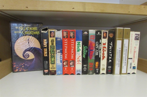 SYMPHONIC VHS/DVD PLAYER & VHS MOVIES