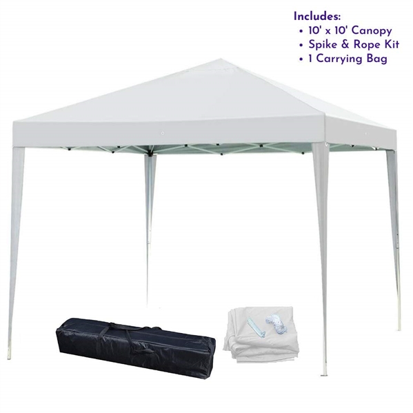 10' x 10' POP-UP CANOPY WITH CARRY BAG