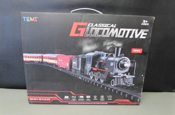  TEMI Electronic Deluxe Railway Train Set