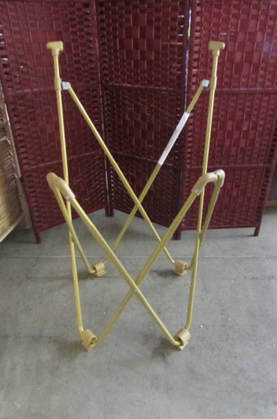 GOLD BUTTERFLY CHAIR FRAME 