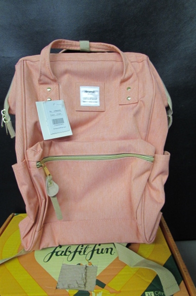 Himawari Travel School Backpack with USB Charging Port 15.6 Inch Doctor Work Bag