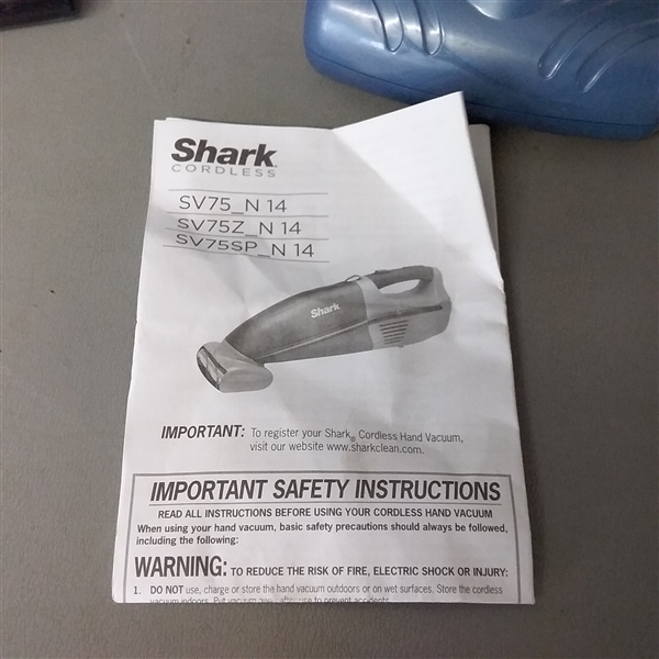  Shark Cordless Pet Perfect Handheld Vacuum