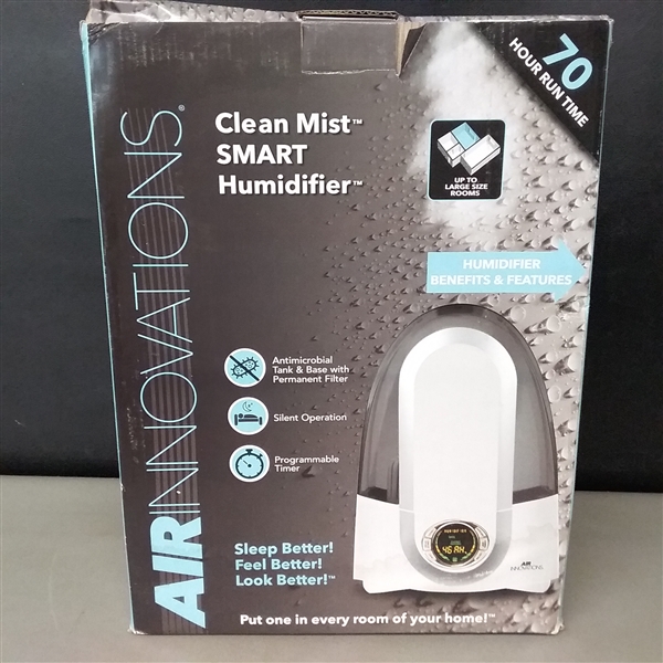 Air Innovations 1.4 Gal. Clean Mist SMART Humidifier for Large Rooms Up To 400 sq. ft.
