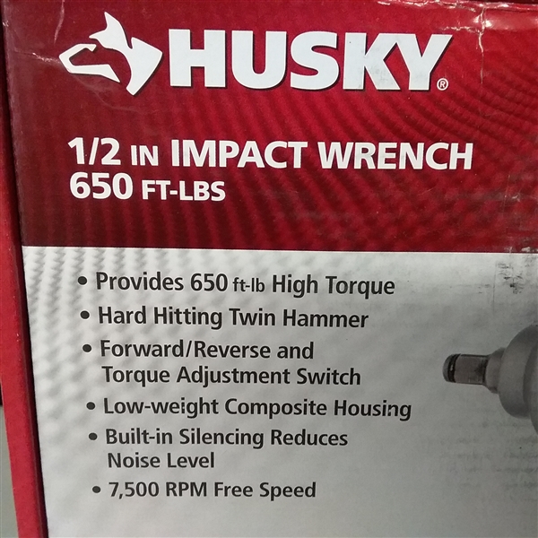 HUSKY 1/2 IN IMPACT WRENCH