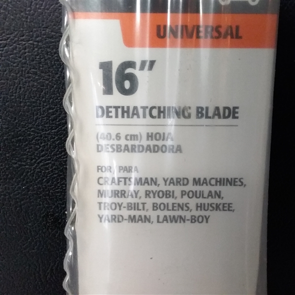 Power Care 16 in. Universal Dethatching Blade
