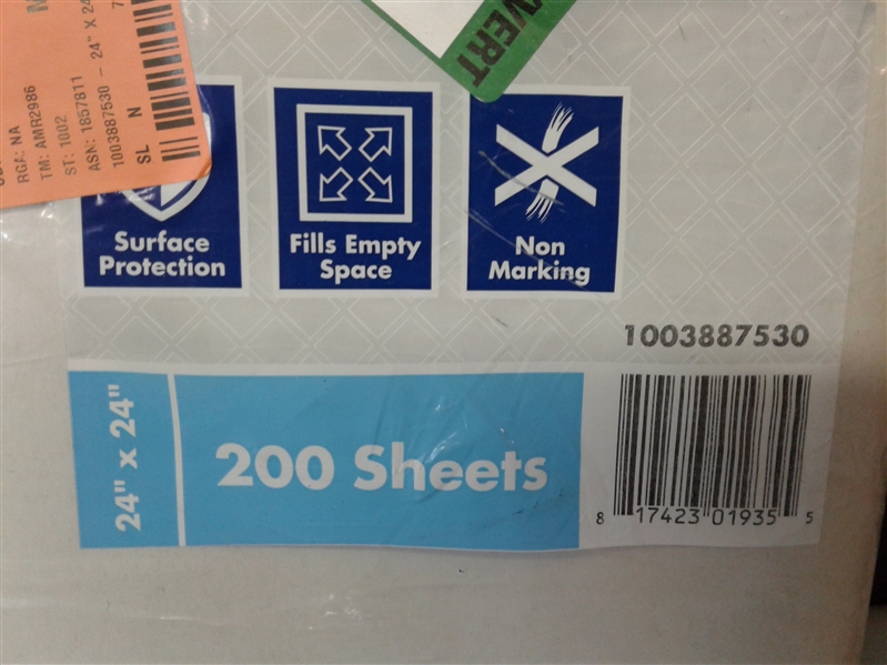 Pratt Retail Specialties 24 in. x 24 in. Packing Paper (200 Sheets)