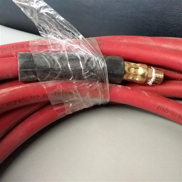 Husky 3/8 in. x 50 ft. Red Rubber Air Hose